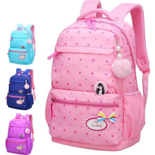 Lovely New Arrival Girl School Backpacks School Bags for Little Girls School Bag Kids Bags 1-6 Grade Mochilas