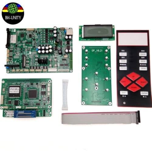Bhunity Upgrade Single XP600 Print Head Kit XP600 DX10 DX11 Board Set With Main Board Head Board for Solvent Inkjet Printers