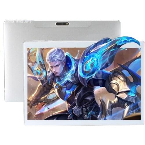 Fast/Smoothly/HD Super 2.5D Tempered Glass 10 inch 4G-LTE WiFi Android 8.0 Tablet PC Deca Core 6GB RAM 128GB ROM IPS Wifi+Gifts