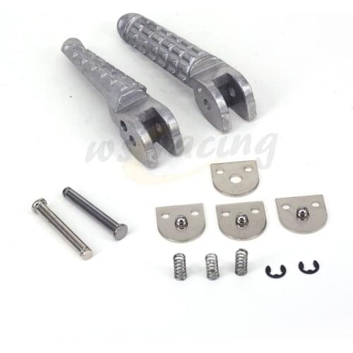 Motorcycle Footrest Rear Foot Pegs Rests Pedals For DUCATI Monster 696 796 2009-2014 2009 2010 2011 2012 2013 2014