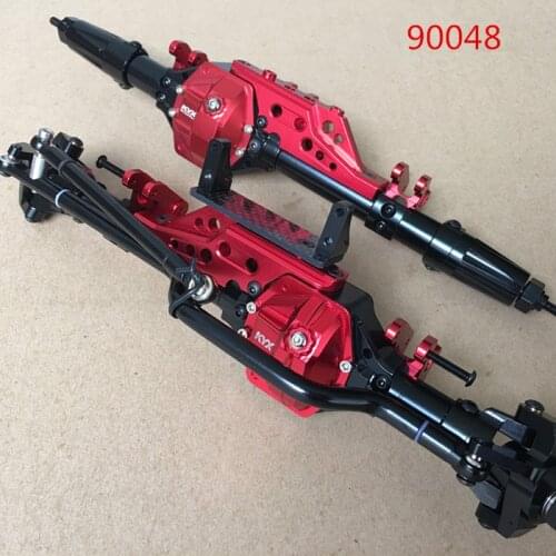 Full metal front + rear aluminum axle bridge for AXIAL WRAITH RR10 90048 1/10 rc Rock Crawler Car