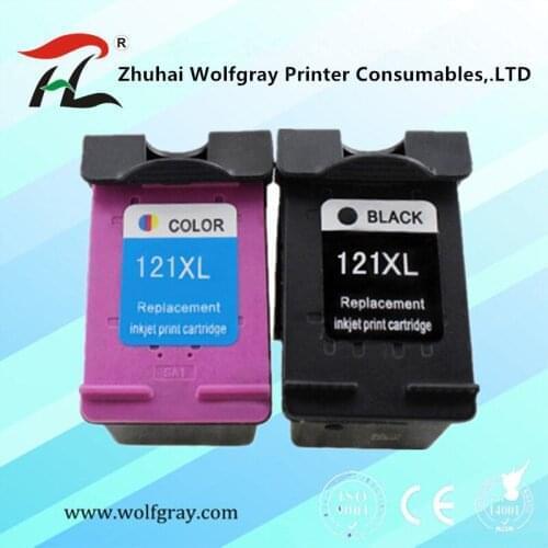 Compatible 121XL Ink Cartridge for HP 121 for hp121 Deskjet D2563 F4283 F2483 F2493 F4213 F4275 F4283 F4583 printer