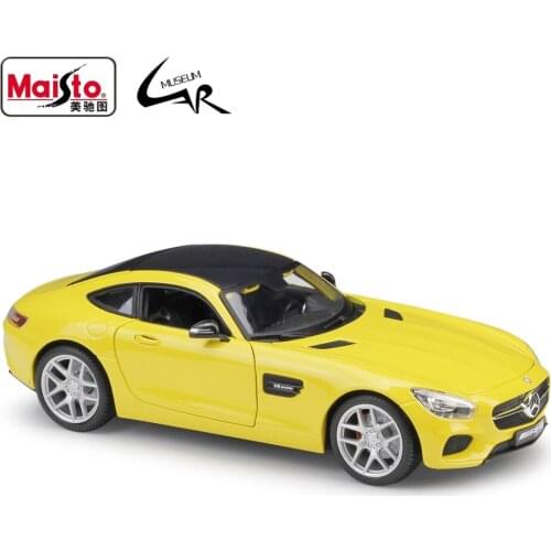 Maisto 1:18 Benz Mercedes AMG GT Sport Car Alloy Metal Car Model Collection Decoration Christmas Gift