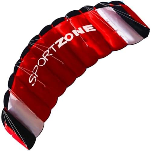 Outdoor Fun Sports New Parafoil Kite /1.8m Dual Line Power Kites /Stunt Kite Good Flying Factory Outlet