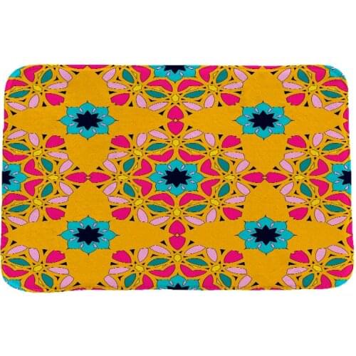 Ethnic Style National Customs Rug Hallway Carpets and Rugs for Bedroom Living Room Carpet Kitchen Bathroom Anti-Slip Floor Mats