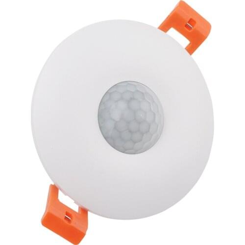 BORUiT Embedded Sensor Switch Infrared Induction Night Light for Bedroom Indoor Lighting