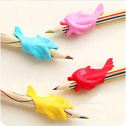 10PCS Students Pencil Hold a Pen Holding Practise Device For Correcting Pen Postures Grip Learning Tool