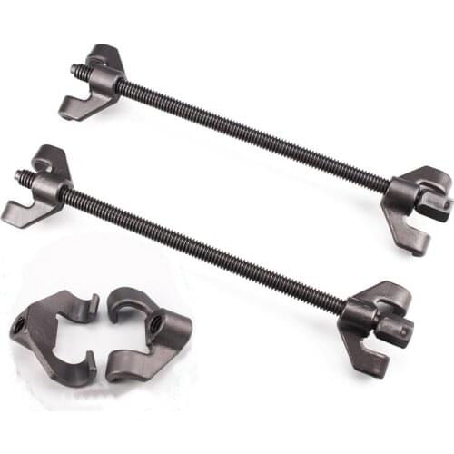 1 Pair Coil Tool Suspension Clamps Replacing Steel Car Repairing Disassemble Spring Compressor Professional Universal Durable