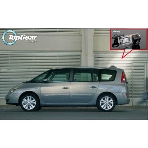 Car Camera For Renault Espace 4 VI High Quality Rear View Back Up Camera TopGear Friends Use | CCD + RCA