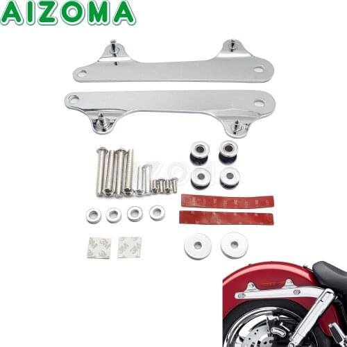 For Harley Dyna Switchback FLD 2012-Up Motorcycle Sissy Bar Backrest Luggage Detachable Docking Hardware Bolt Kit 4 Point