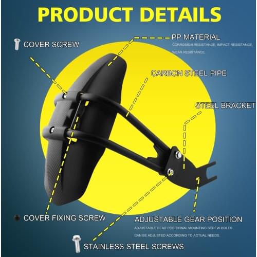 Hot Sell Motorcycle Rear Fender Mudguard Mudflap Guard Cover For Honda NC700X NC700S NC750X NC750S CB650F CBR650F NC750 700