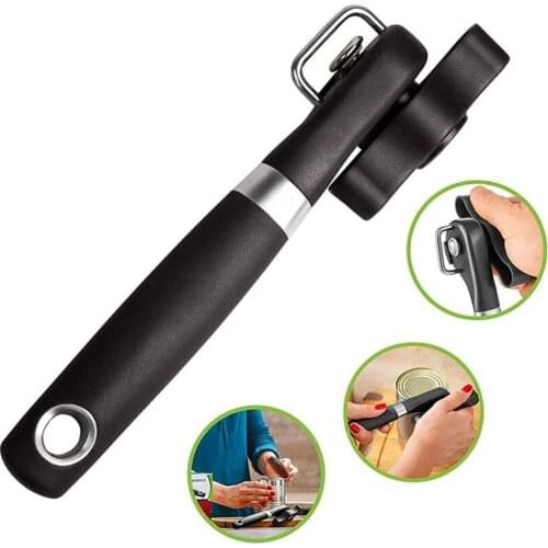 Can Opener Kitchen Can Opener for Restaurant No Sharp Edges Can Opener for Arthritis Camping Can Opening Tool Side Cut