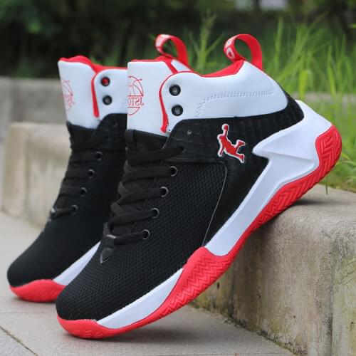 Fashion Basketball Shoes Men High-top Jordans Sport Cushioning Hombre Athletic Mens Traning Shoes Comfortable Basketball Sneaker