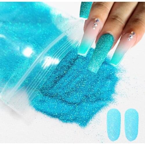 10g Neon Mermaid Nail Glitter Sequin Chameleon Candy Sparkly Flakes Slices Nail Art Decoration Manicure Christmas