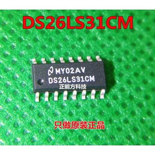 New&original 100% In Stock DS26LS31CM SOP16 5pcs/lot