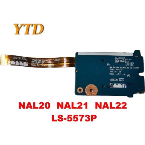 Original for Dell Precision M4500 SD Card Reader Board NAL20 NAL21 NAL22 LS-5573P tested good free shipping