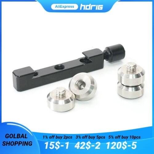 HDRIG SLR Camera Stabilizer Weight Clamp Suitable For DJI Front and Rear Leveling Weights Weight Balance Clamp 1/4 Screw Hole