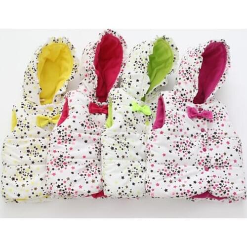 Kids Vest Childrens Girls Vest Hooded Jacket Autumn Winter Waistcoats for Boy Baby Outerwear Coats Big Teens Girl Clothes