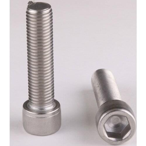 20PCS 304 Stainless Steel Hexagon Socket Head Screw Cup Head Screws Screw M2.5 * 10 DIN912