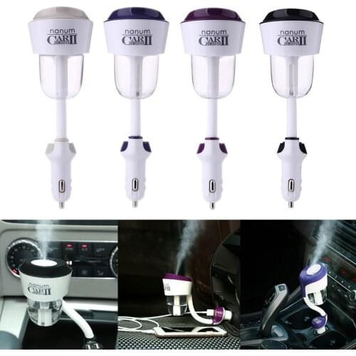 50ml Portable Car Air Humidifier Diffuser Essential Oil Aroma Mist Purifier