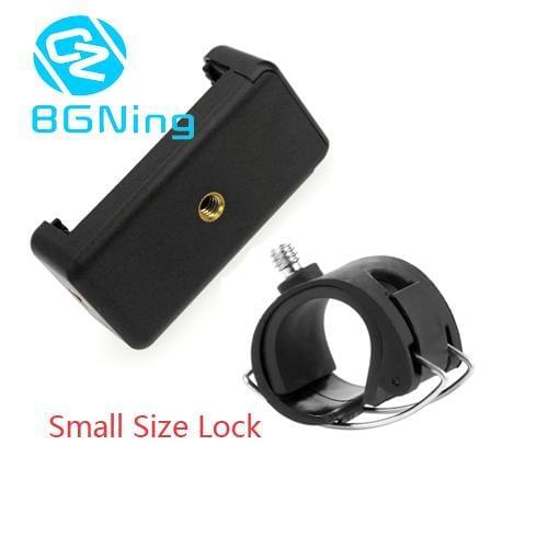 57-85mm Mobile Phone Clamp Selfie Stick Monopod Bar Tube Lock Holder Mount Adapter Tripod Bracket for Gopro Hero 9 8 7 6 5