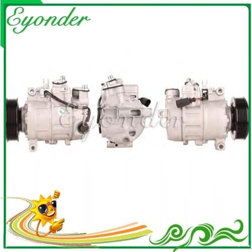 A/C AC Air Conditioning Compressor Cooling Pump for Audi A4 8E2 8E5 8HE 8H7 B6 B7 2.4 3.0 8E0260805AF 8E0260805AS 4471909570