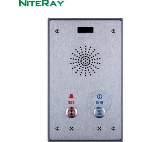 Single/Dual Button SIP Door Audio Phone Doorbell Intercom support Access Control,Intercom and Broadcasting