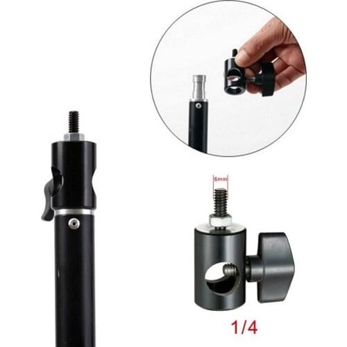 Camera Flash Hot Shoe Speedlite Umbrella Holder Light Stand Adapter 1/4"Screw Thread Stand Connector for LED Flash Light Bracket