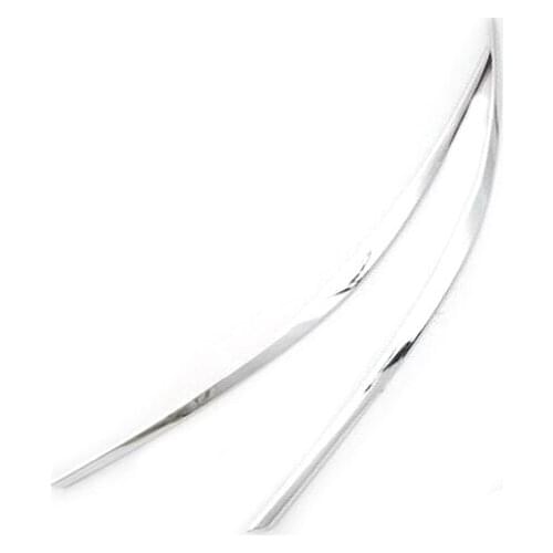 Chrome Head Light Eyelid Trim for Hyundai Sonata i45