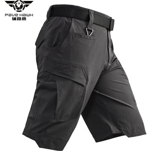 Multi Pocket Summer Quick Dry Tactical Shorts Men Hiking Training Military Shorts Outdoor Sport Water Resistant Short Trousers