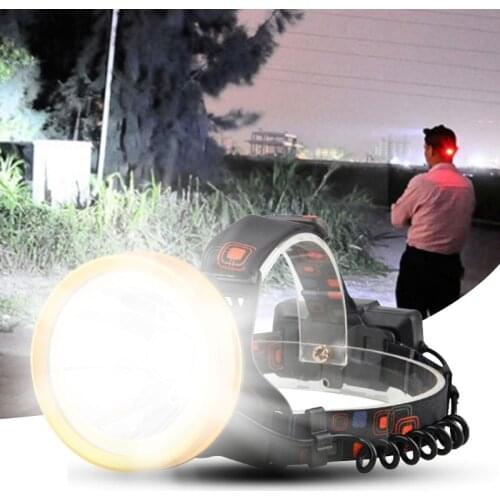 5000lm XM-L T6 COB Headlight Powerful Led Headlamp Ues 18650 Battery Rechargeable Head Lamp Torch Outdoor Camping Lantern Light