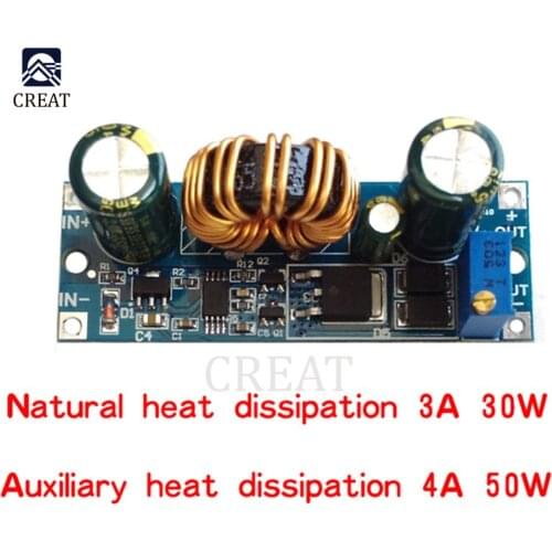 CV Adjustable 3A 30W DC 5.5 -30V to DC 0.5 -30V Step Up Down Buck Boost Converter Power Supply Module Voltage Regulator