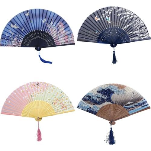 Folding Bamboo Lace Hand Fan