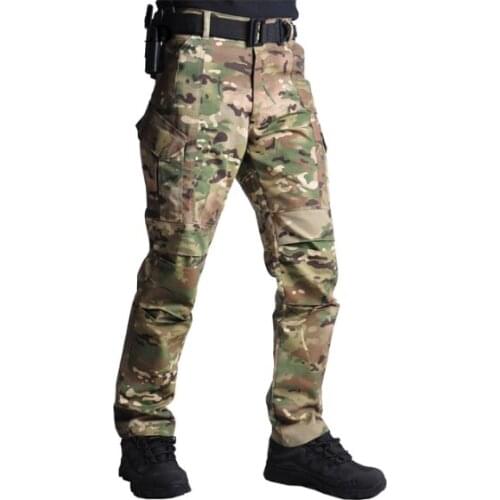 Tactical Pants Camouflage Military Casual Combat Army Cargo Joggers Hiking Pants Water Repellent Ripstop 4XL Trousers