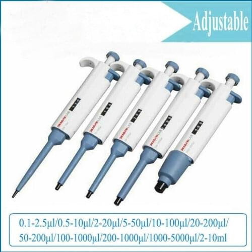 1pc Dragon lab Single Channel Manual Adjustable Pipettor TopPette Pipette Pipettor All Size Available