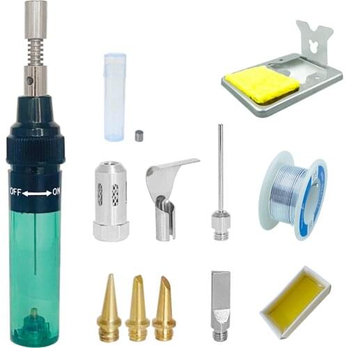 1300 Celsius Tin Gas Soldering Iron Butane Gas Outdoor Maintenance Household Portable Welding Soldering Irons Pen