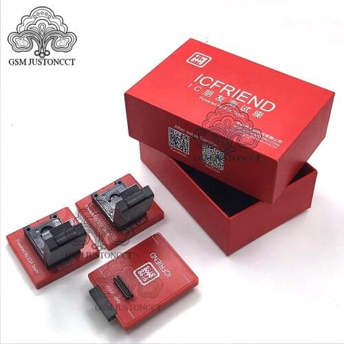 2020 original newset ICFriend 3 in 1 UFS Chip Reader ( ufs bga 254 153 2 in 1 and bga95 ) For z3x Easy JTAG Plus Box