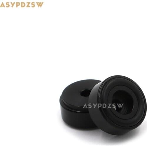 4 PCS HIFI Aluminium Black 20*10 Computer / stereo / amplifier Machine feet