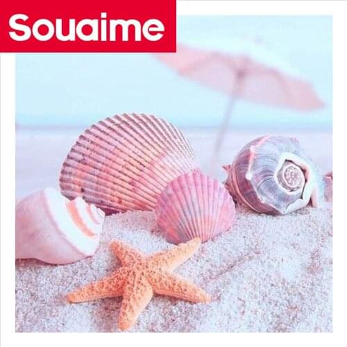 5D DIY Diamond Painting Handmade Full Square/Round Drill Shell Embroidery Cross Stitch 3D Home Decor