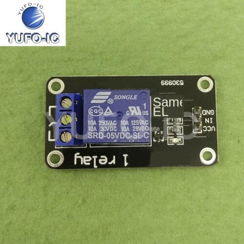 Free Ship 1PCS 1-Way Relay Expansion Board Relay Module Single Chip Microcomputer Development Electronics