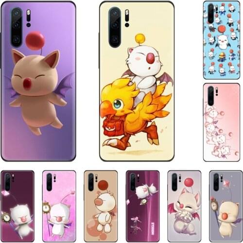 Final Fantasy Moogle Phone Case Cover For Huawei P9 P10 P20 P30 Pro Lite smart Mate 10 Lite 20 Y5 Y6 Y7 2018 2019