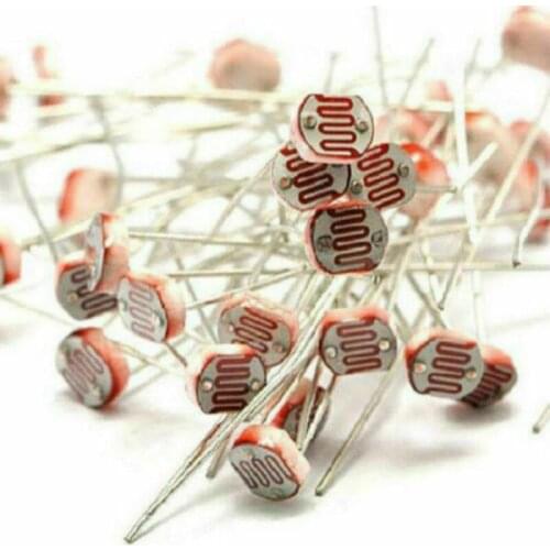 25PCS Photoresistor 5528 GL5528 LDR Photo Resistors Light-Dependent