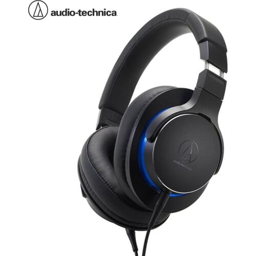 Audio Technica ATH-MSR7b Over-Ear High-Resolution Headphones Advanced HIFI Deep Bass Headset Professional Hi-Res Music Earphones
