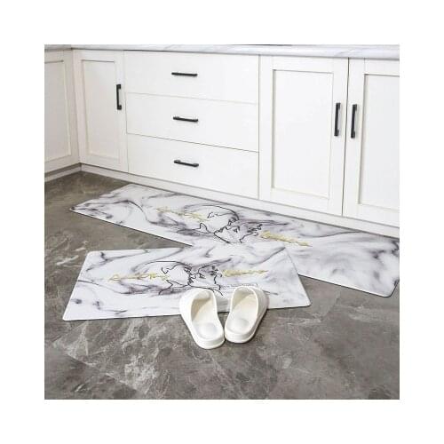 New arrive Kitchen mat Geometric Floor Mat Living Room Bedroom Carpet Home Decor Entrance Doormat Bedside Rugs Washable Mats
