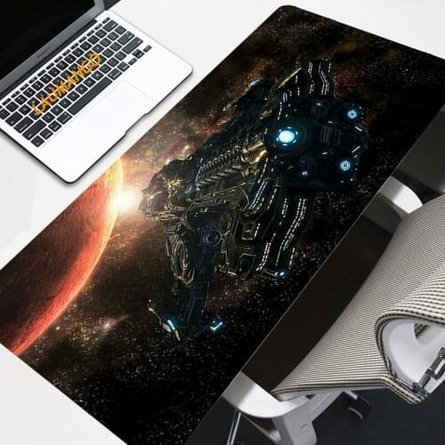Anime StarCraft Mouse Pad Gamer Pc Gaming Accessories Varmilo Desk Mat Mausepad Rug Mice Keyboards Computer Peripherals Office