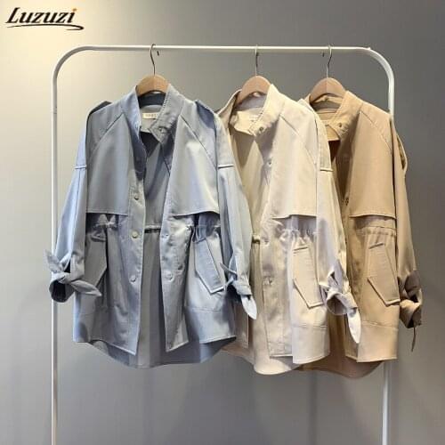 Luzuzi Women's Short Trench Coats