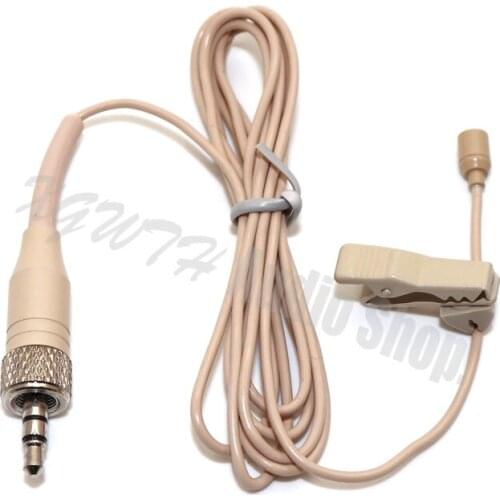 Mini Microphone Lapel Lavalier Clip Condenser Microphone for Sennheiser G1 G2 G3 EW 100 300 500 Wireless BodyPack Transmitter