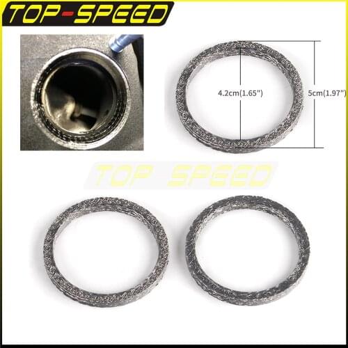 Motorcycle Exhaust Gasket For 1984-Up Harley Evolution Twin Cam Big Twins Iron 883 Superlow 883 Forty-Eight Roadster Street Bob