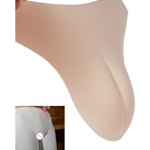 Hide JJ underwearTransgender Body Shape Panties Crossdressing Insert Camel Toe Underwear False Panties Fake Vagina Shemale