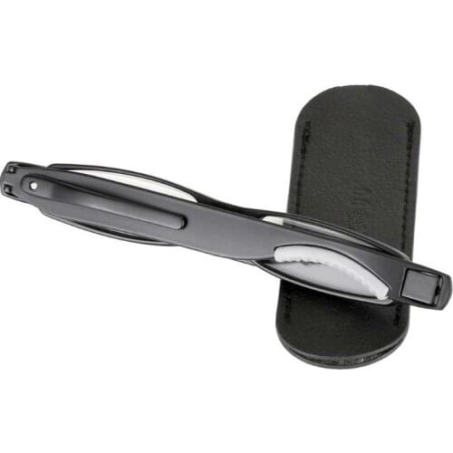 New men and women portable folding reading glasses 360-degree rotating pen hook mini reading glasses send glasses bag